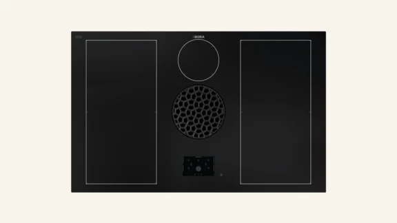 BORA X Pure Max : quatre zones latérales et une cinquième zone à l’arrière