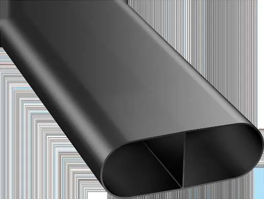 BORA Ecotube gaine plate avec renfort 375 mm — EFS375/1