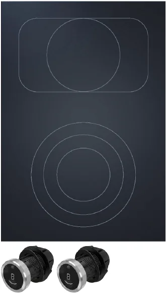 BORA Pro HiLight table de cuisson 3 cercles/sauteuse — PKCB3