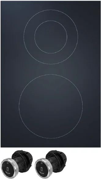 BORA Pro Hyper table de cuisson 1 cercle/2 cercles — PKCH3