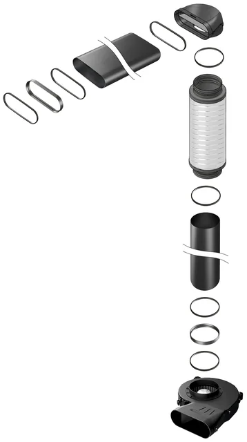 BORA Universal set Ecotube avec USDR50 et ULS — UESDRSL