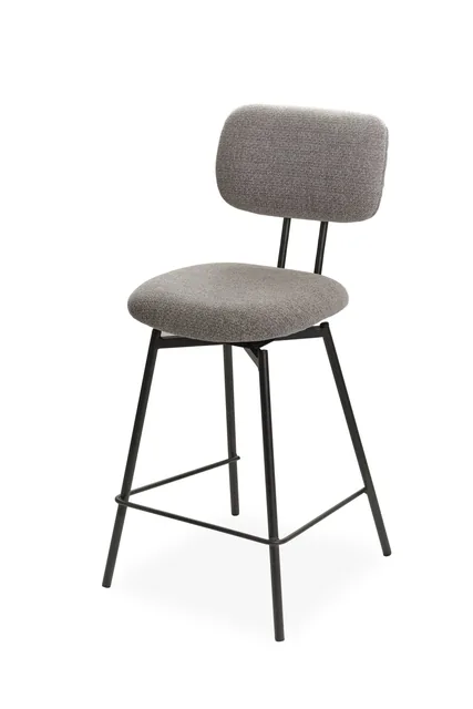 Tabouret TEMPO KUIZI, Gris perle, référence 020005
