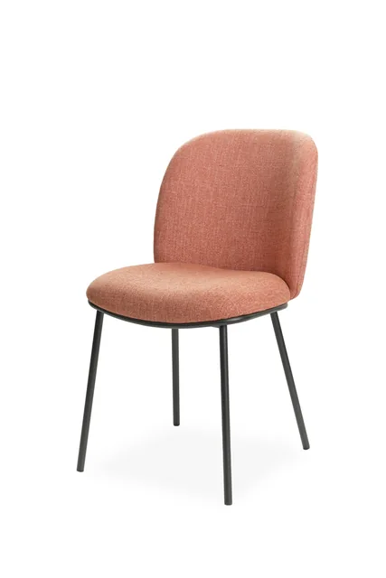 Chaise ZEN KUIZI, Rose saumon, référence 020023