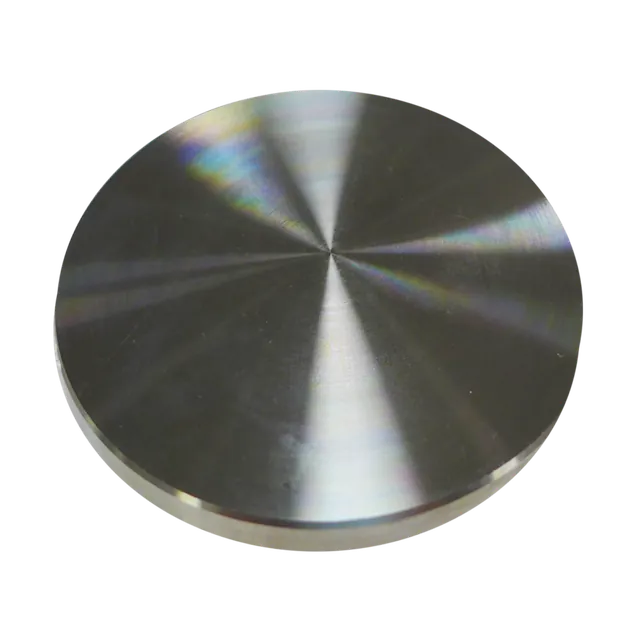 Pied central socle champignon acier - Platine pour plateau verre MSA, référence D65V