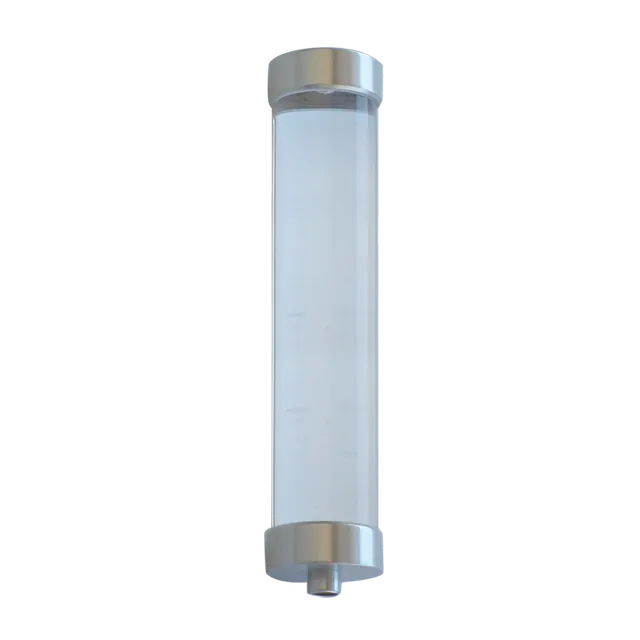 Support snack transparent - Support rond en méthacrylate transparent MSA, référence D2330