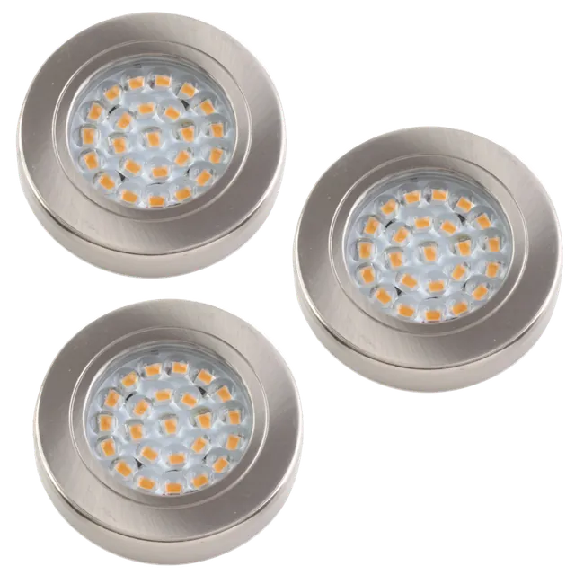 Kit 3 Spots LED extra-plat MSA, référence KLR36I