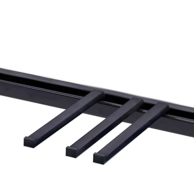 Lot de 3 grands crochets pour barre de crédence MSA, référence T3003