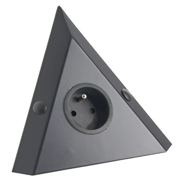 Bloc triangulaire 1 prise + USB A/C MSA, référence A9313