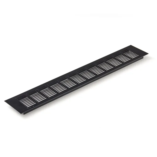 Grilles de plinthe en aluminium - Grille aluminium standard 500 x 80 mm MSA, référence E8003