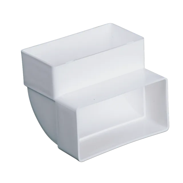Raccord vertical à 90° — rectangulaire MSA, référence 060-WH