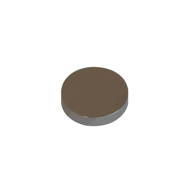 Platine ronde pour fixation verre MSA, référence D2360