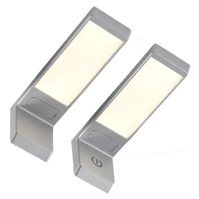 Kit 2 spot LED d'angle en ABS alu - 2 x 3 W MSA, référence KL2435