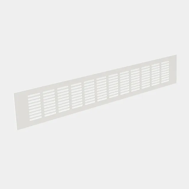 Grilles de plinthe en aluminium - Grille aluminium standard 500 x 80 mm MSA, référence E8001