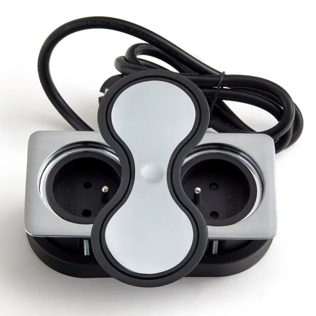 Bloc prises Eight IP44 affleurant MSA, référence 038IB-IP