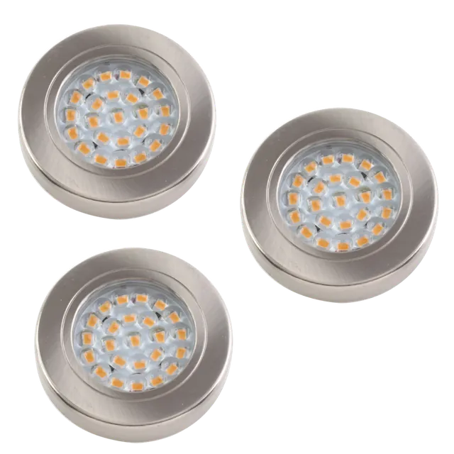 Kit 3 Spots LED extra-plat MSA, référence KLR37I