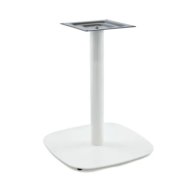 Pied central en acier pour plateau bois MSA, référence D58B