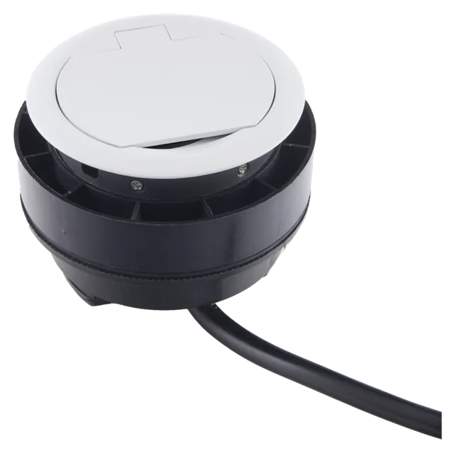 Bloc prise affleurant avec prise USB MSA, référence 024B