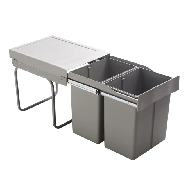 Tri sélectif 2 Bacs MSA, référence 290G