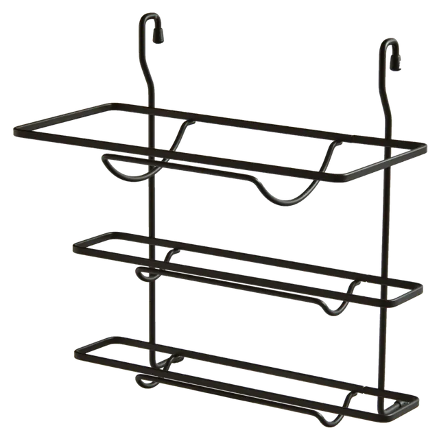 Accessoires pour barres de crédence carrées - Porte rouleaux triple MSA, référence M3545