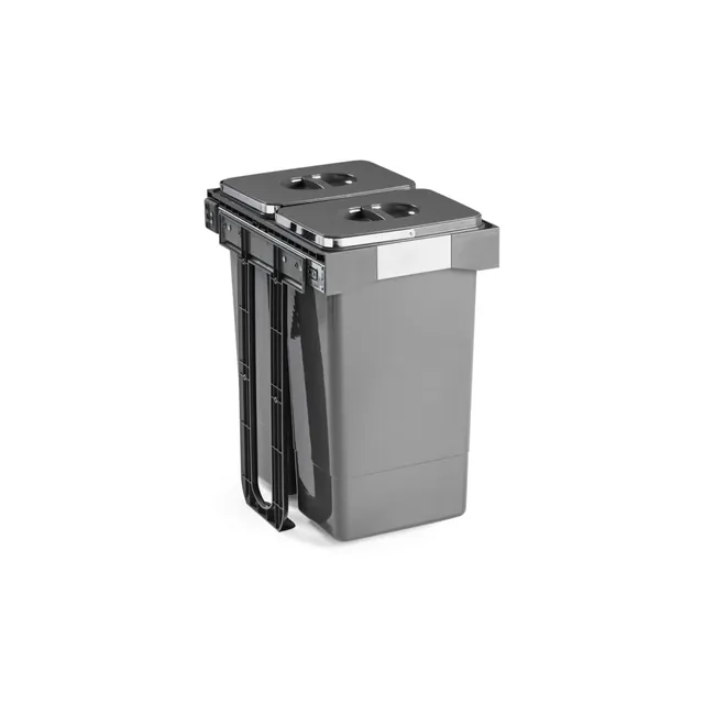 Tri sélectif- Poubelle collecteur pour meuble de 400mm MSA, référence 9074