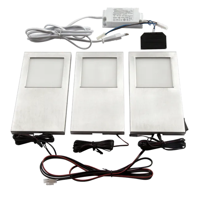 Kit 3 profils LED 5.4 W MSA, référence KL9310