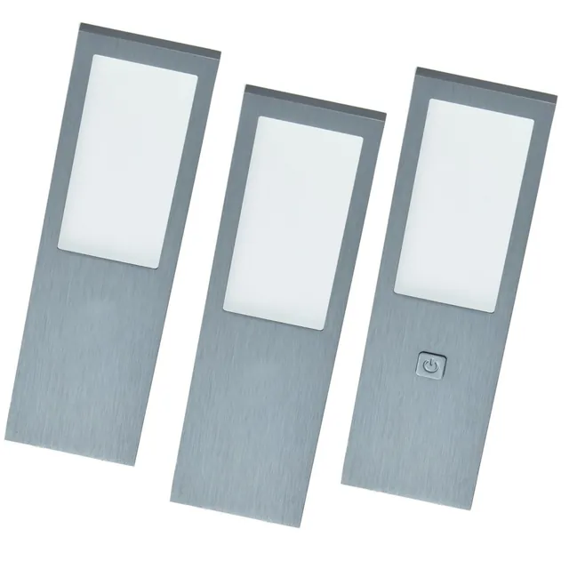 Kit 3 profils LED 4 W - Extra plat MSA, référence KL9370G