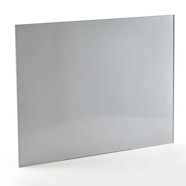 Crédence verre trempé 5 mm - Aspect Alu métallisé MSA, référence D1922