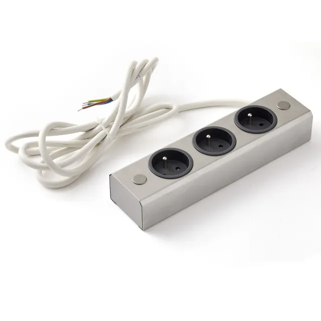Bloc 3 prises - 16A- 240V MSA, référence 037IB