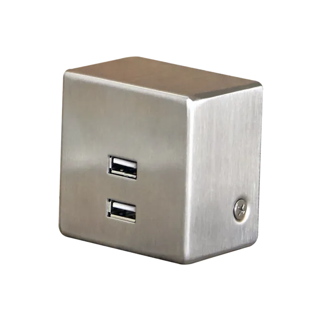 Bloc 2 ports USB MSA, référence 022IB