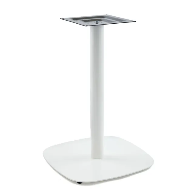 Pied central en acier pour plateau bois MSA, référence D68B