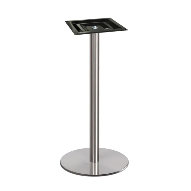 Pied central en Inox AISI 304 MSA, référence D76IB