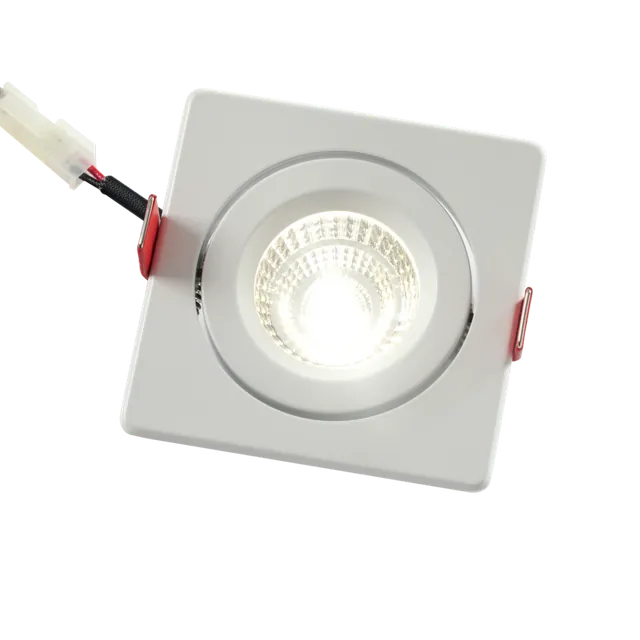 Spot carré LED inclinable MSA, référence LC21W