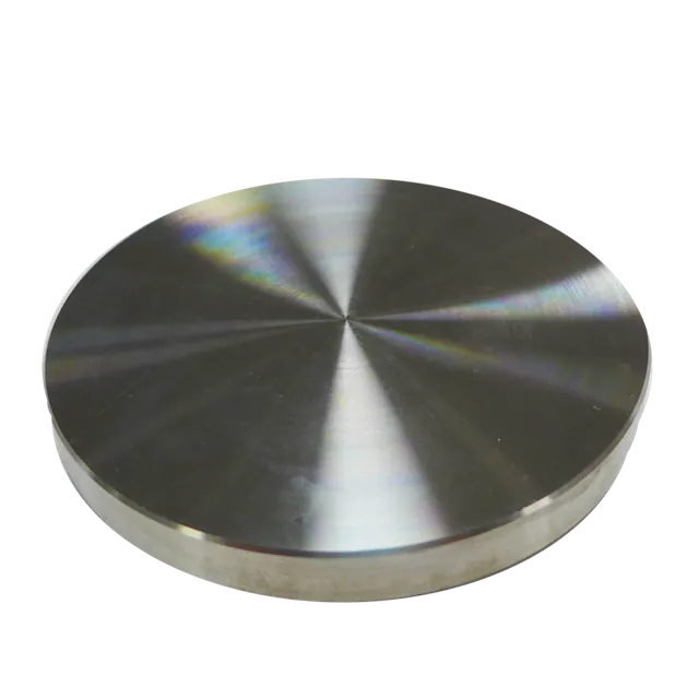 Pied central socle champignon acier - Platine pour plateau verre MSA, référence D75V