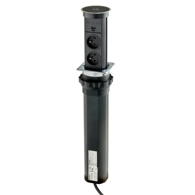 Bloc prises rétractable autoMATICK MSA, référence A9526