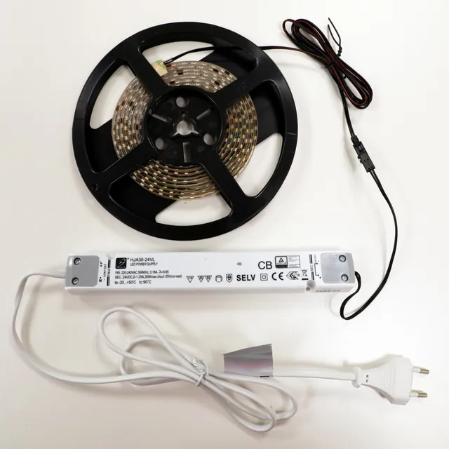 Kit LED flex 10m-4000K-5W/m MSA, référence LF54W