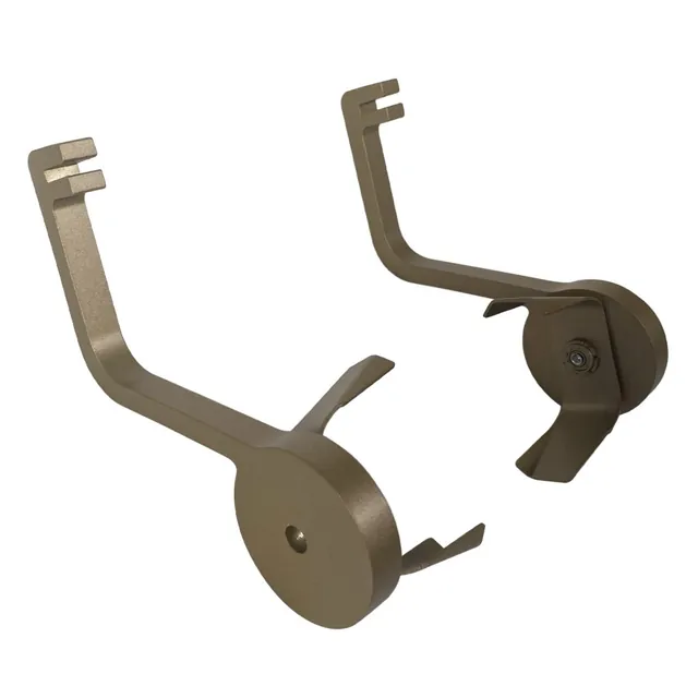 Accessoires pour barres de crédence T1501 - Porte-rouleau MSA, référence T1504