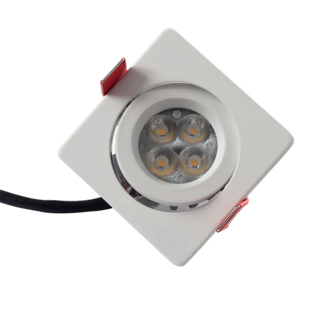 Spot carré LED inclinable MSA, référence LC17W