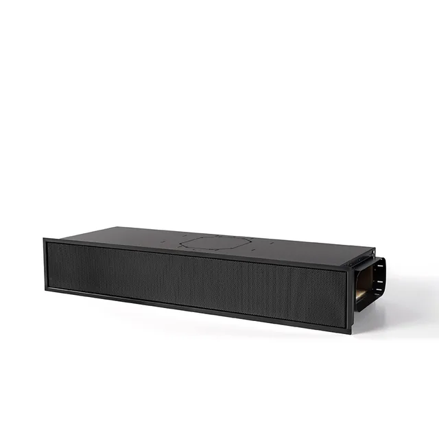 NOVY Caisson insonorisé encastrable avec monoblock en noir, H140 mm — 7932400