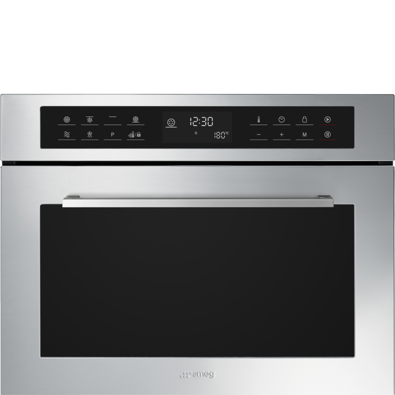 SMEG Four compact combiné micro-ondes Elementi SF4400MCX1 · SF4400MCX1